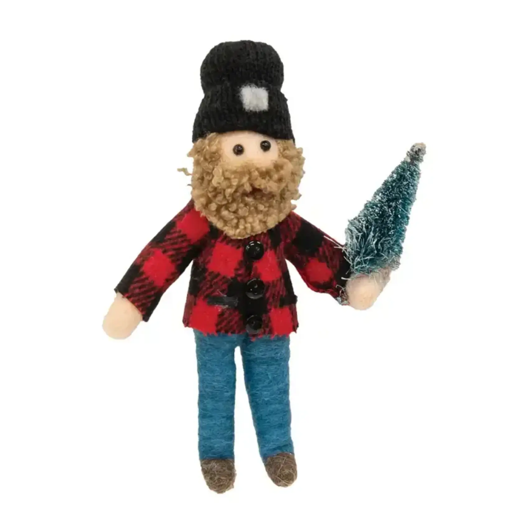 Bright Ideas Bright Ideas  Lumberjack Felted Ornament