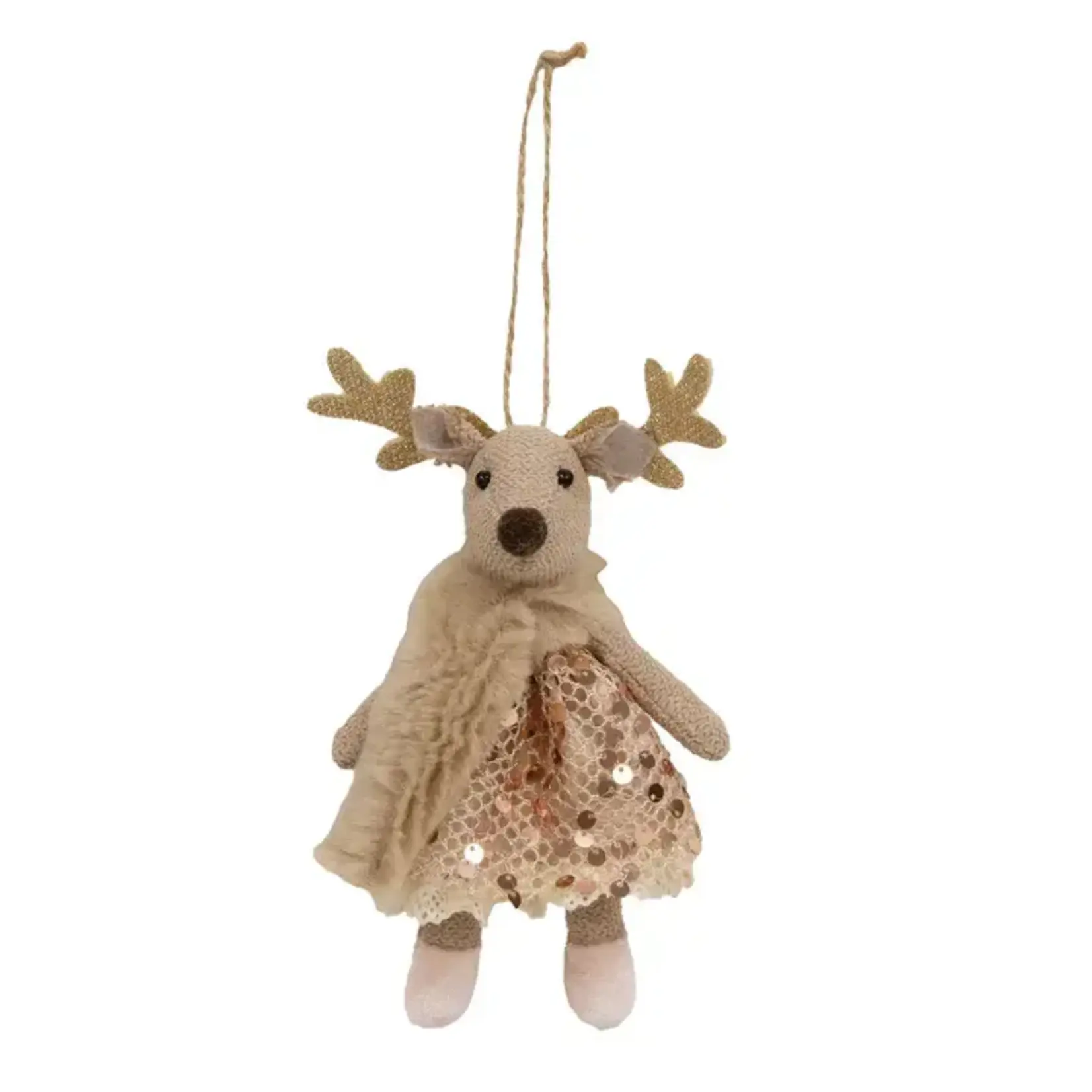 Bright Ideas Bright Ideas Pink Reindeer Hanger