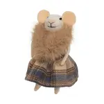 Bright Ideas Bright Ideas Ski Chalet Mouse Felted Ornament