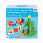 Chronicle Books CB Christmas Treehouse Wooden Play Set