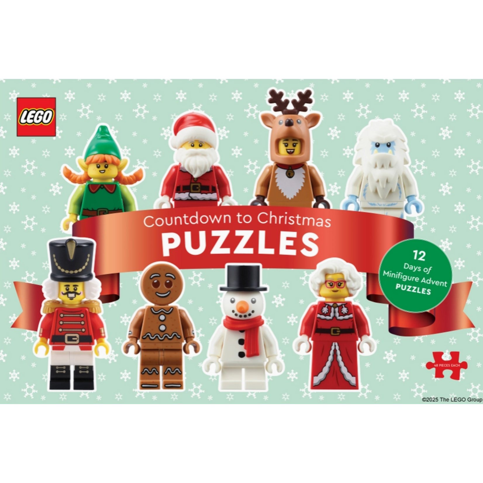 Chronicle Books CB Lego Countdown To Christmas Puzzles