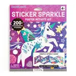 Chronicle Books CB  Unicorn Magic Sticker Sparkle Poster Activity Kit