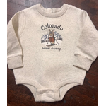 Mountain Standard Time Apparel MST Snow Bunny Sweatshirt Onesie