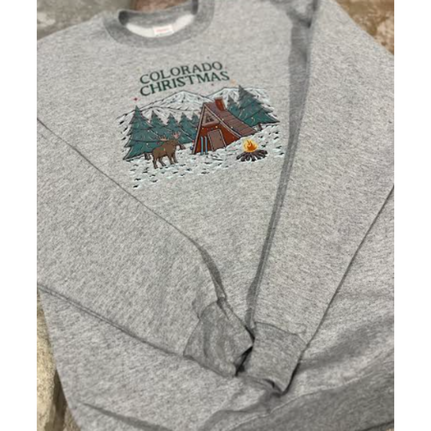 Mountain Standard Time Apparel MST CO Christmas Adult Crewneck