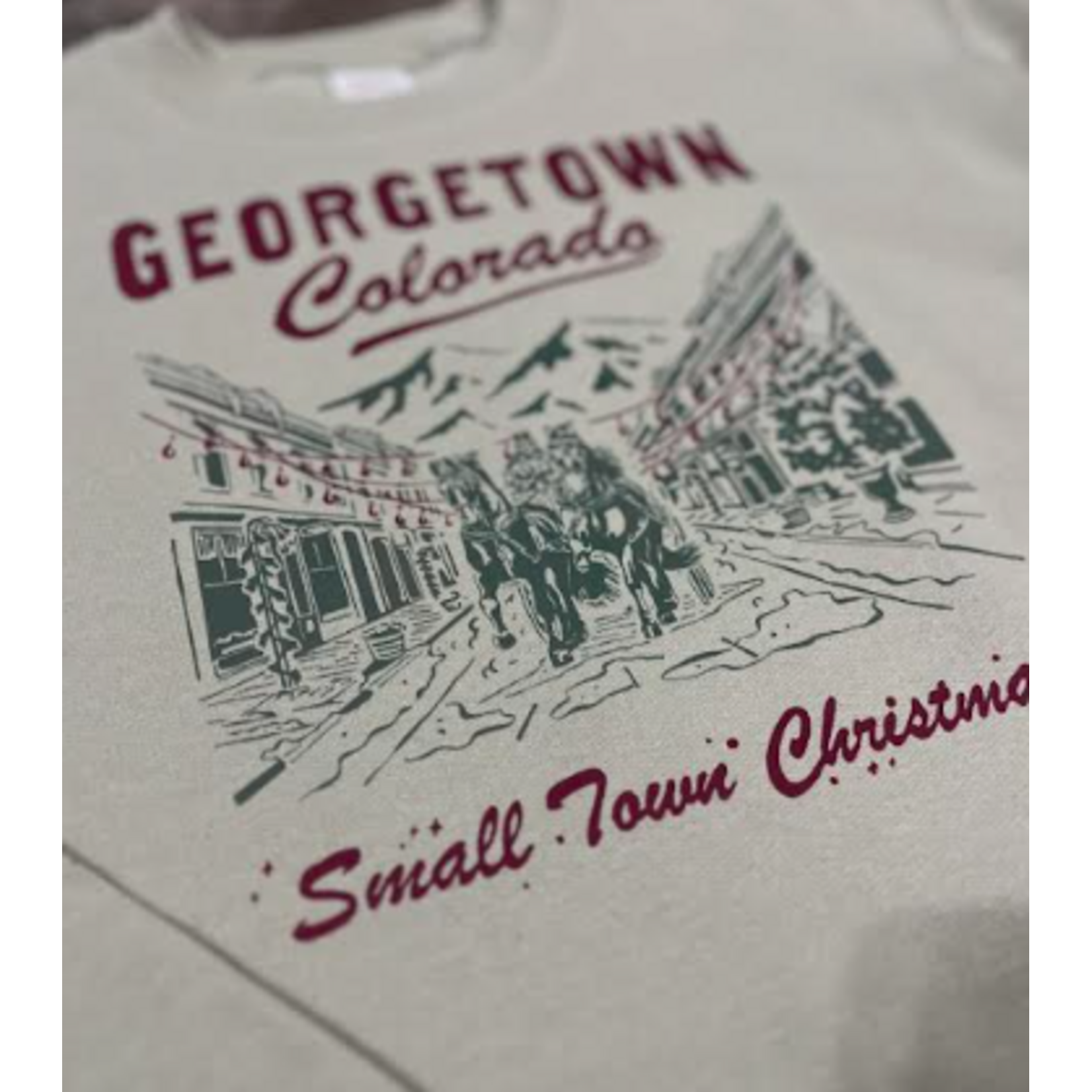 Mountain Standard Time Apparel MST GTown Christmas Adult Crewneck