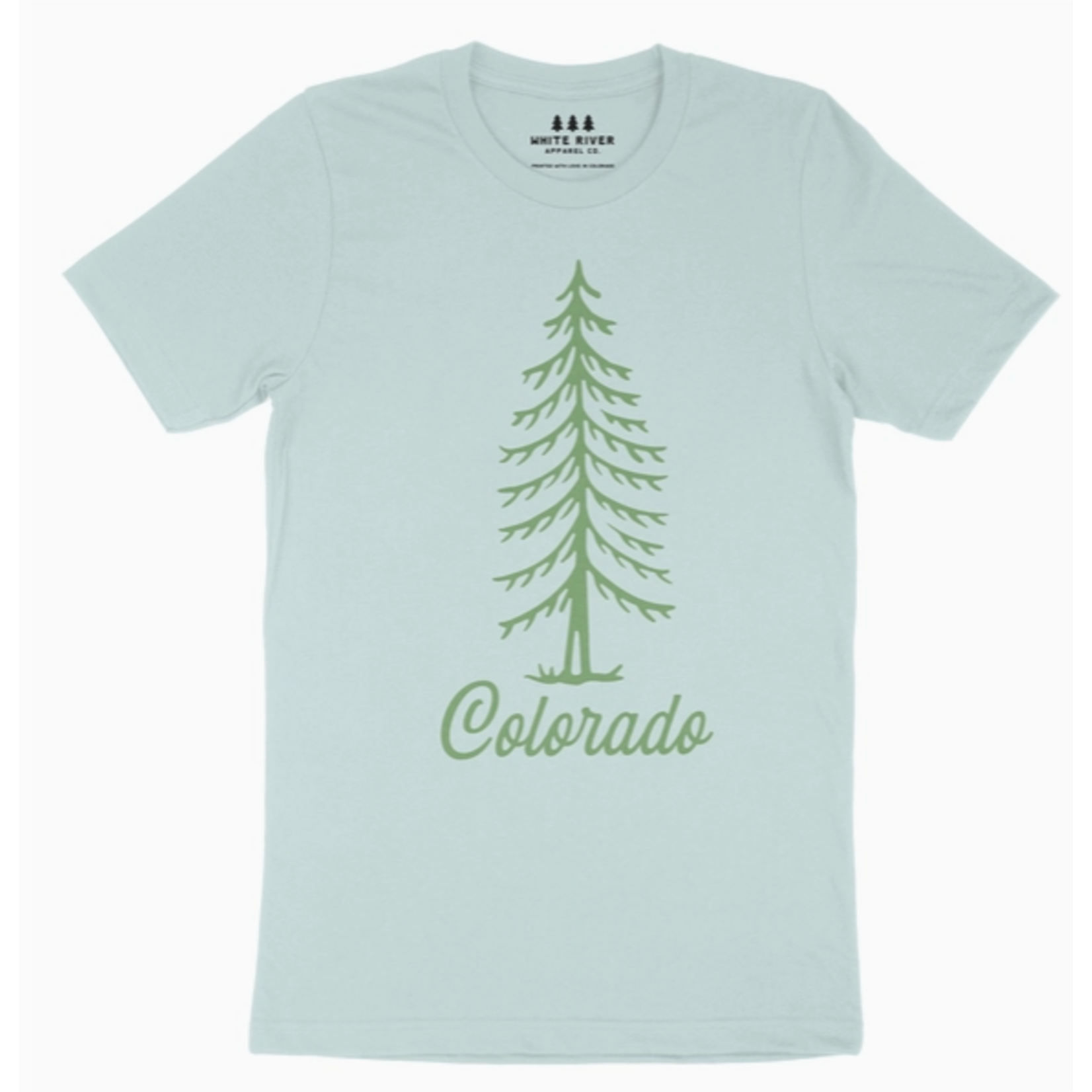 White River Apparel WRA Evergreen Colorado T-Shirt