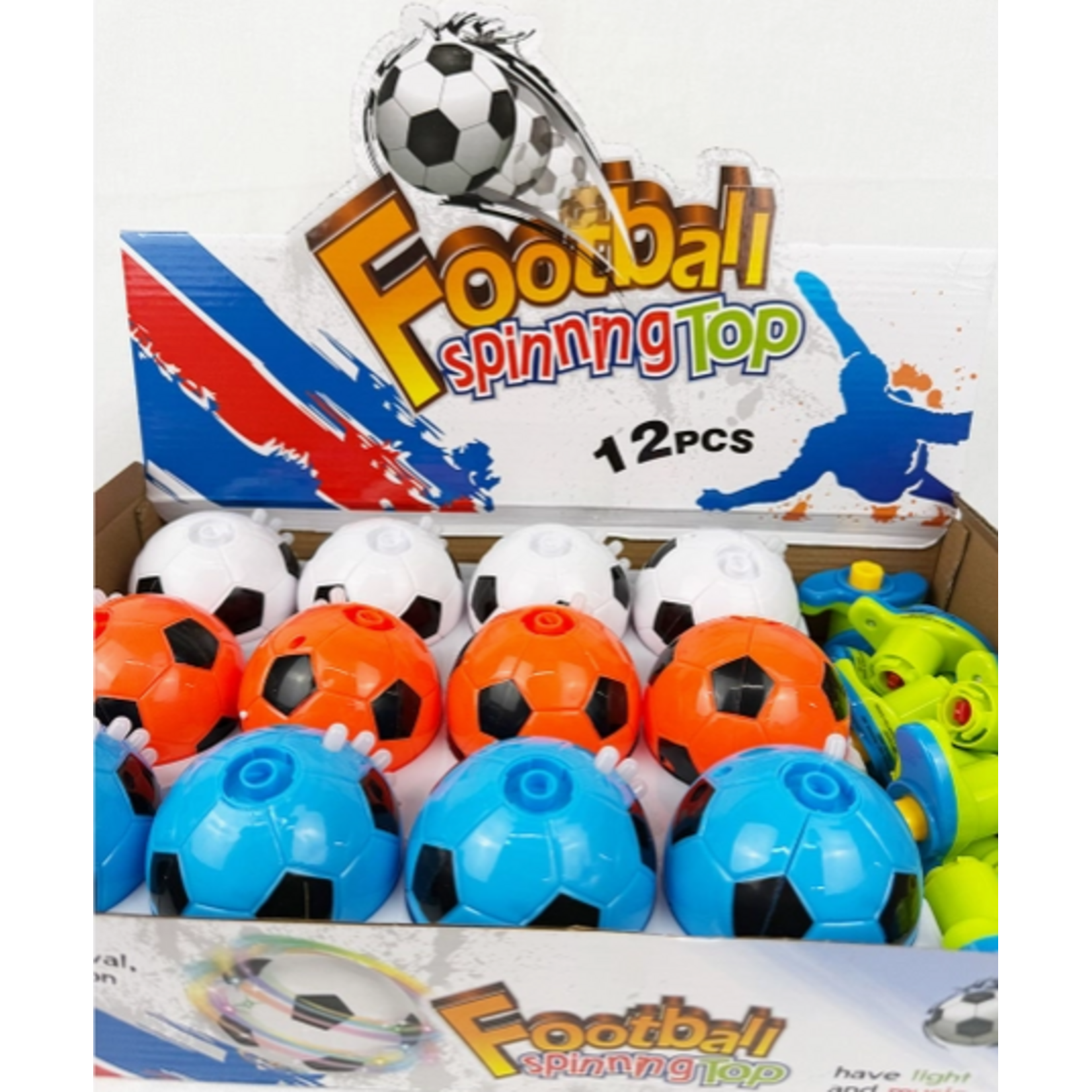 Love & Repeat L&R Flashing Led Soccer Ball Spinning Toy