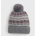 Coco & Carmen C+C Powder Ridge Hat-Winter Gray