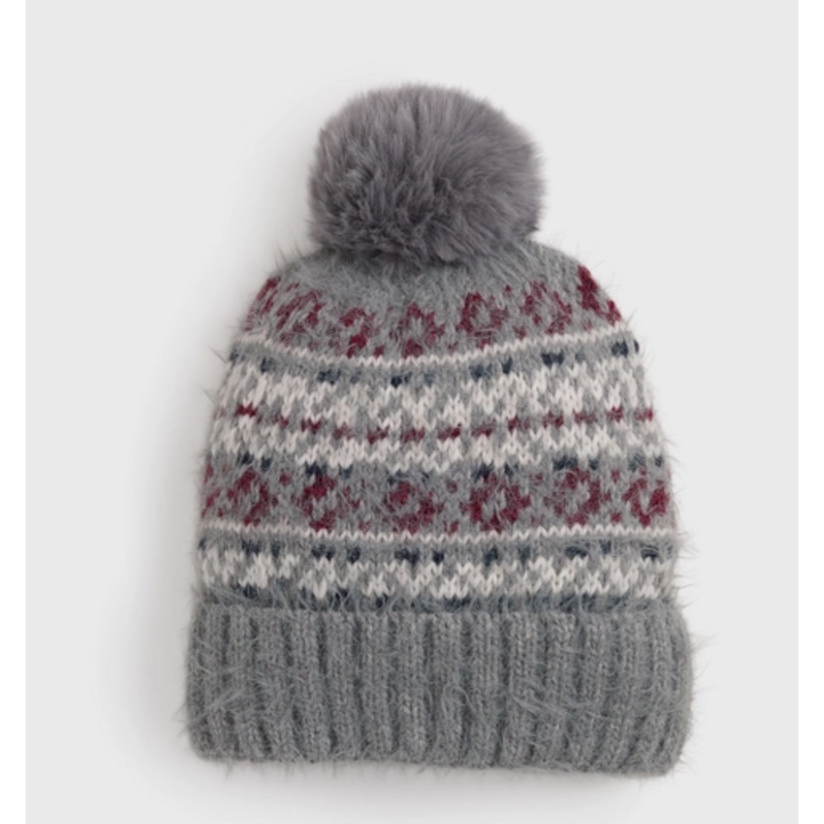 Coco & Carmen C+C Powder Ridge Hat-Winter Gray