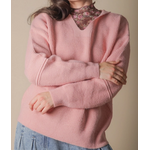 Very J Very J Oversized Knit Sweater Hoodie Top