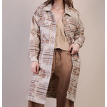 Very J Very J Aztec Long Shacket