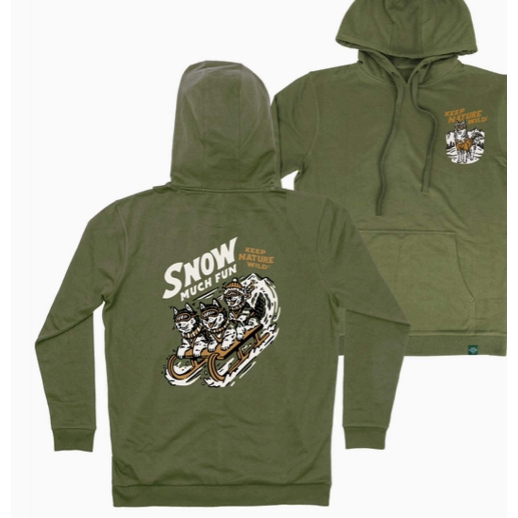 Keep Nature Wild KNW Snow Much Fun Hoodie
