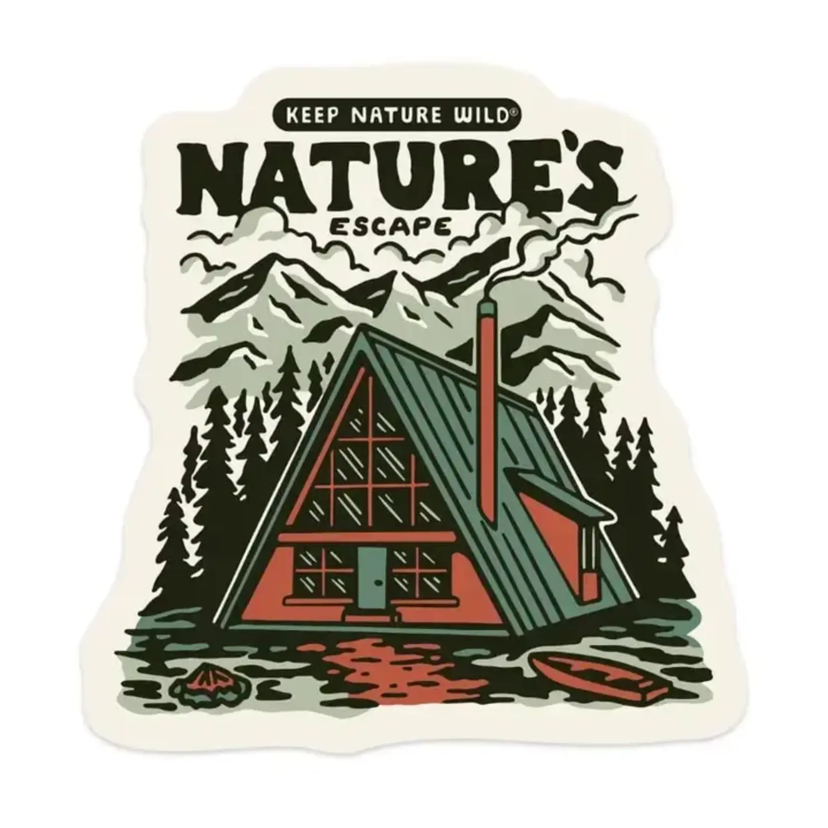 Keep Nature Wild Keep Nature Wild Nature's Escape Sticker
