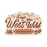 Keep Nature Wild Copy of Keep Nature Keep the West Wild Sticker