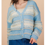 Very J Very J Textured Knit  Cardigan