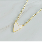 Ellison+Young E&Y My Heart Link Chain Necklace