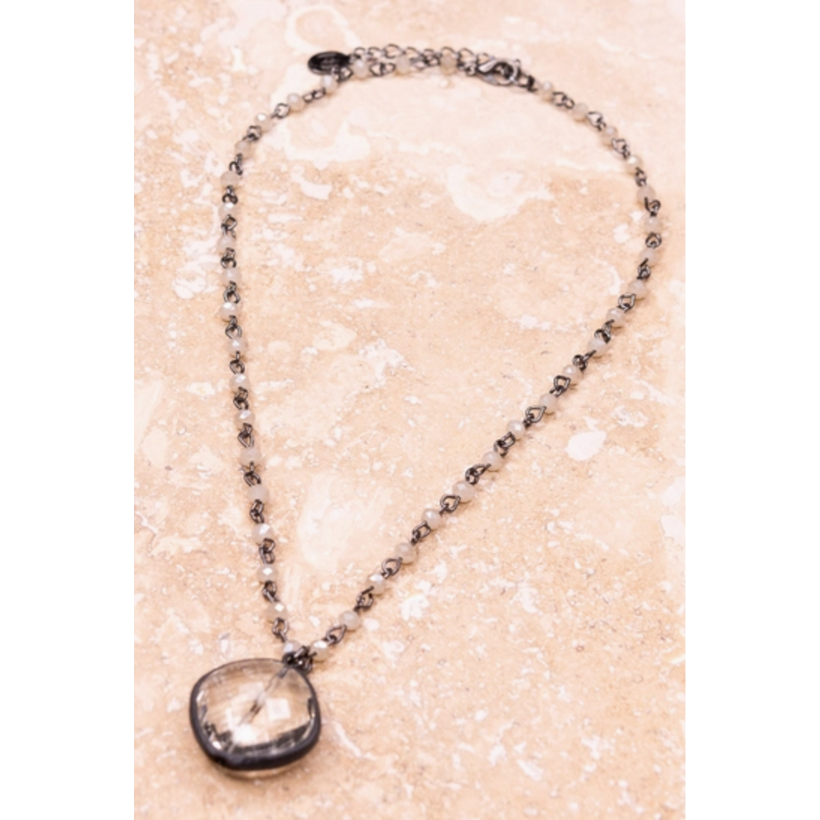 Dylan Designs Ariel Necklace in Cream