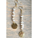 Dylan Designs Daphne Earrings in Ivory