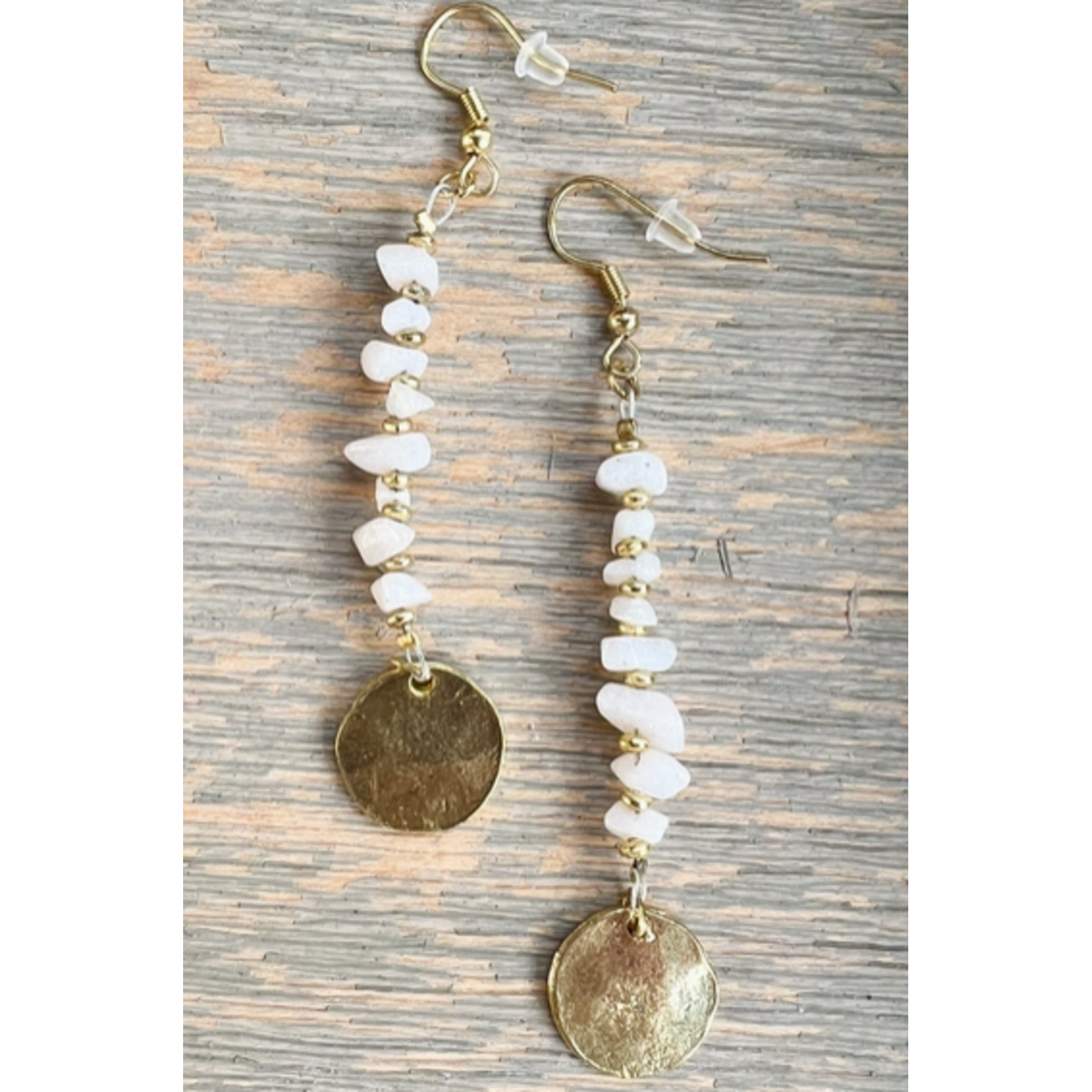 Dylan Designs Daphne Earrings in Ivory