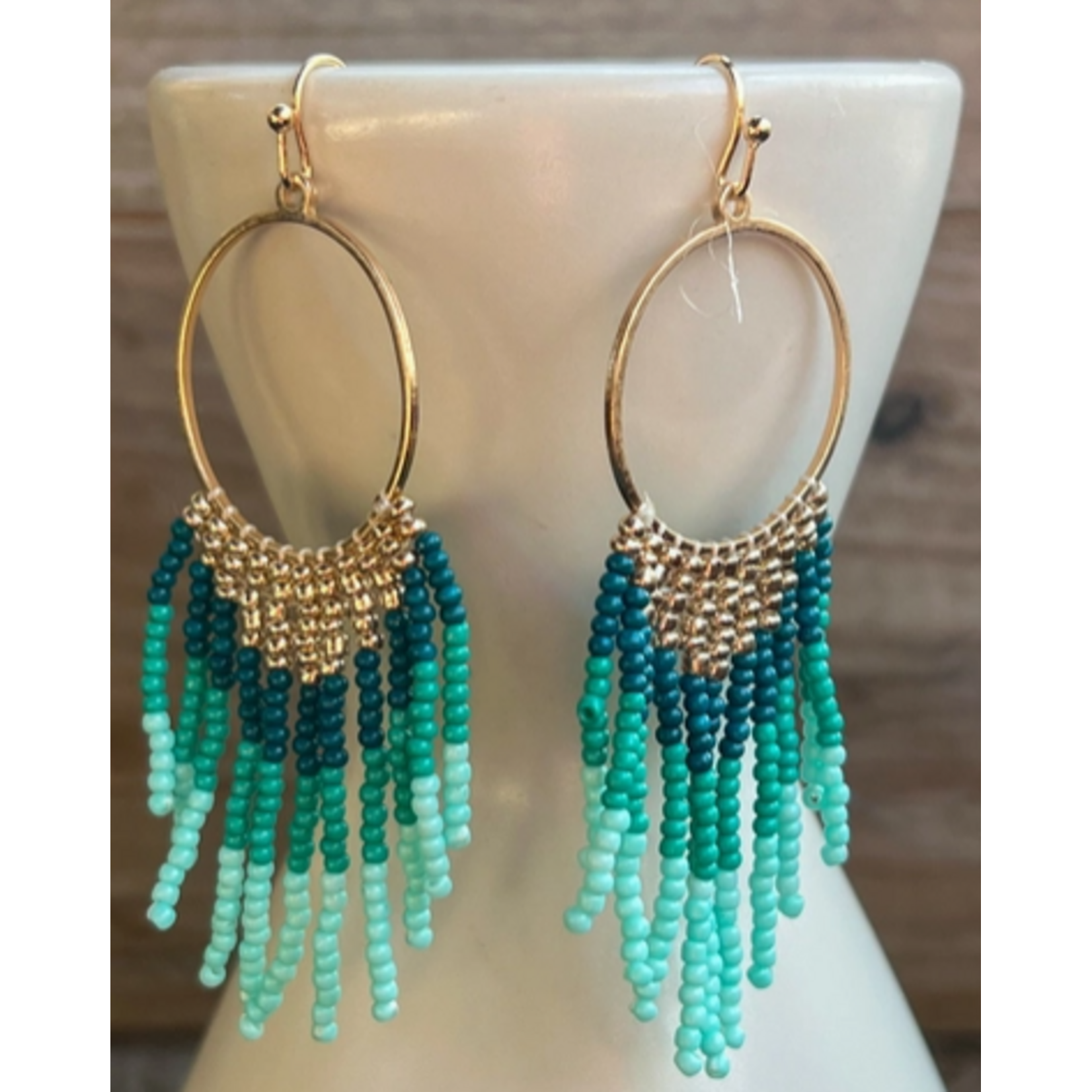 Dylan Designs Electra Earring Turquoise/Gold