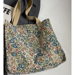 Emberloom Emberloom Floral Patterned Tote Bag Blue