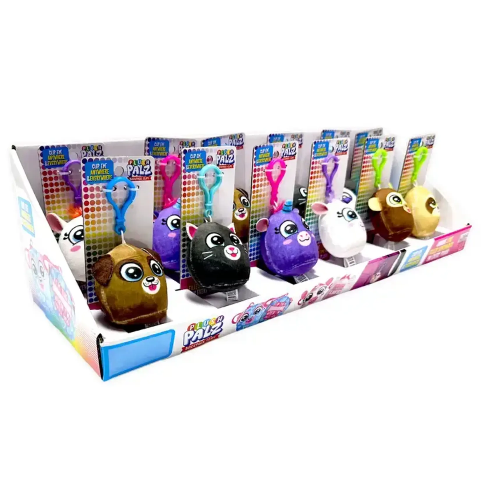 Novelty Brands NB Kiss 'em Plush Backpack Clip