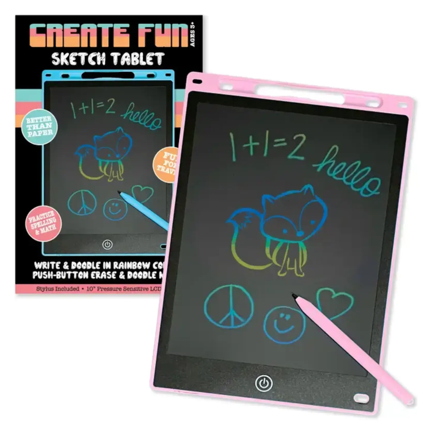 Novelty Brands NB Lcd Rainbow Sketch Tablet