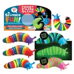 Novelty Brands NB Sensory Fidget Fun Glow in the Dark Slug