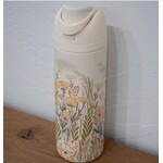 The Montana Scene TMS-Wild Field 24oz Water Bottle - Cream