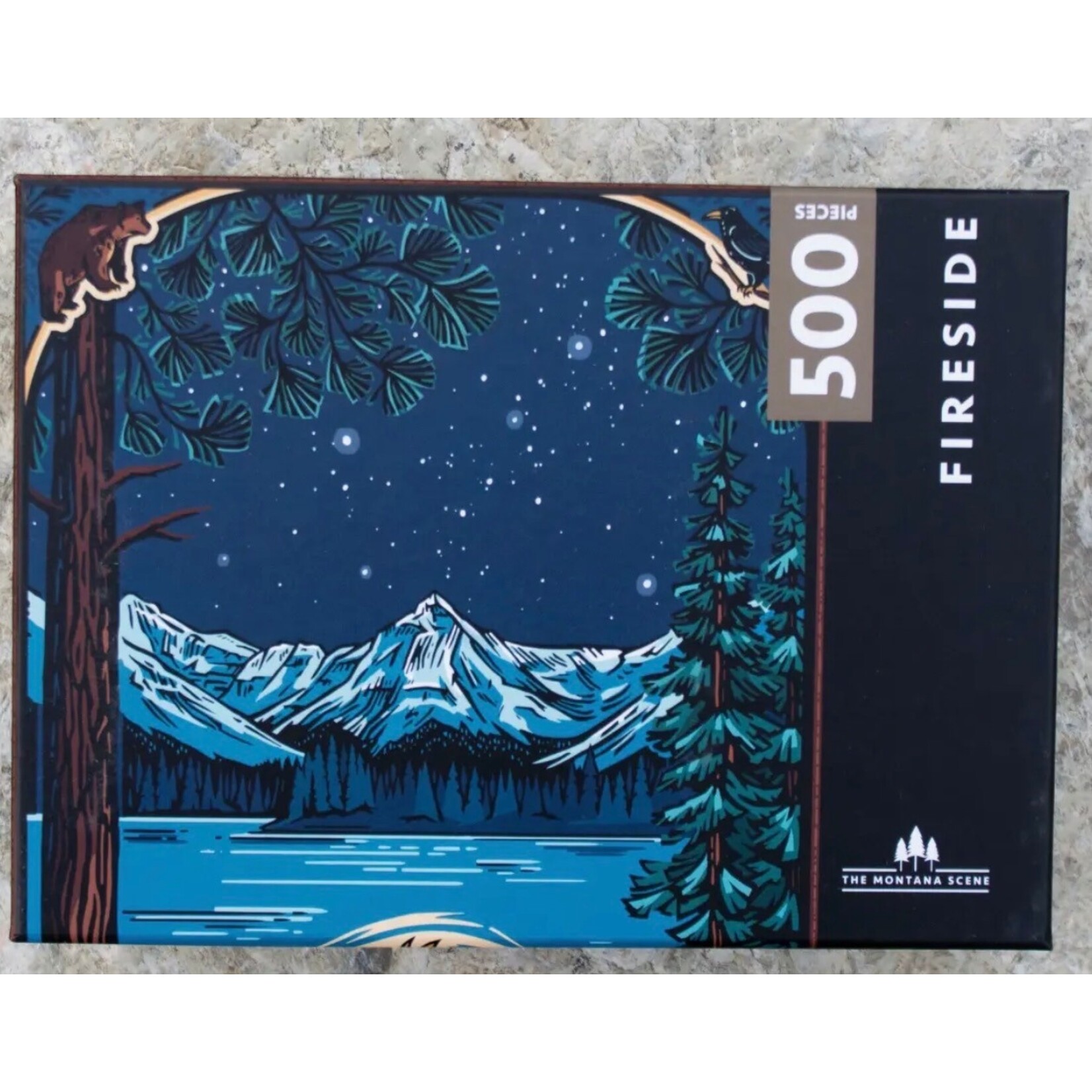 The Montana Scene TMS-Fireside Puzzle