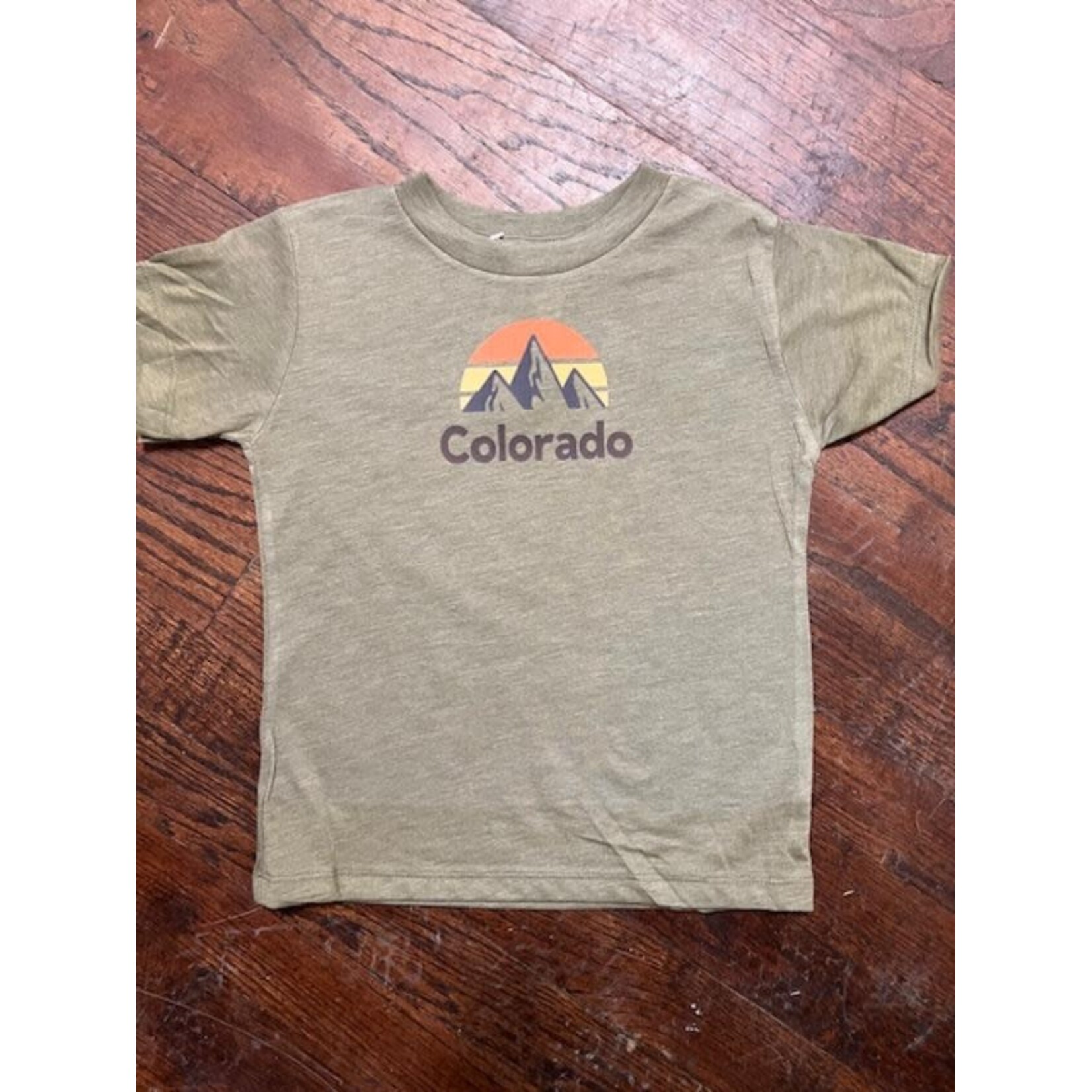 Mountain Standard Time Apparel MST Retro Round CO Toddler T-Shirt