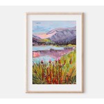 Kellie Allie Art Kaley Alie Art  Rocky Mountain Reflections 11"x14" Art Print