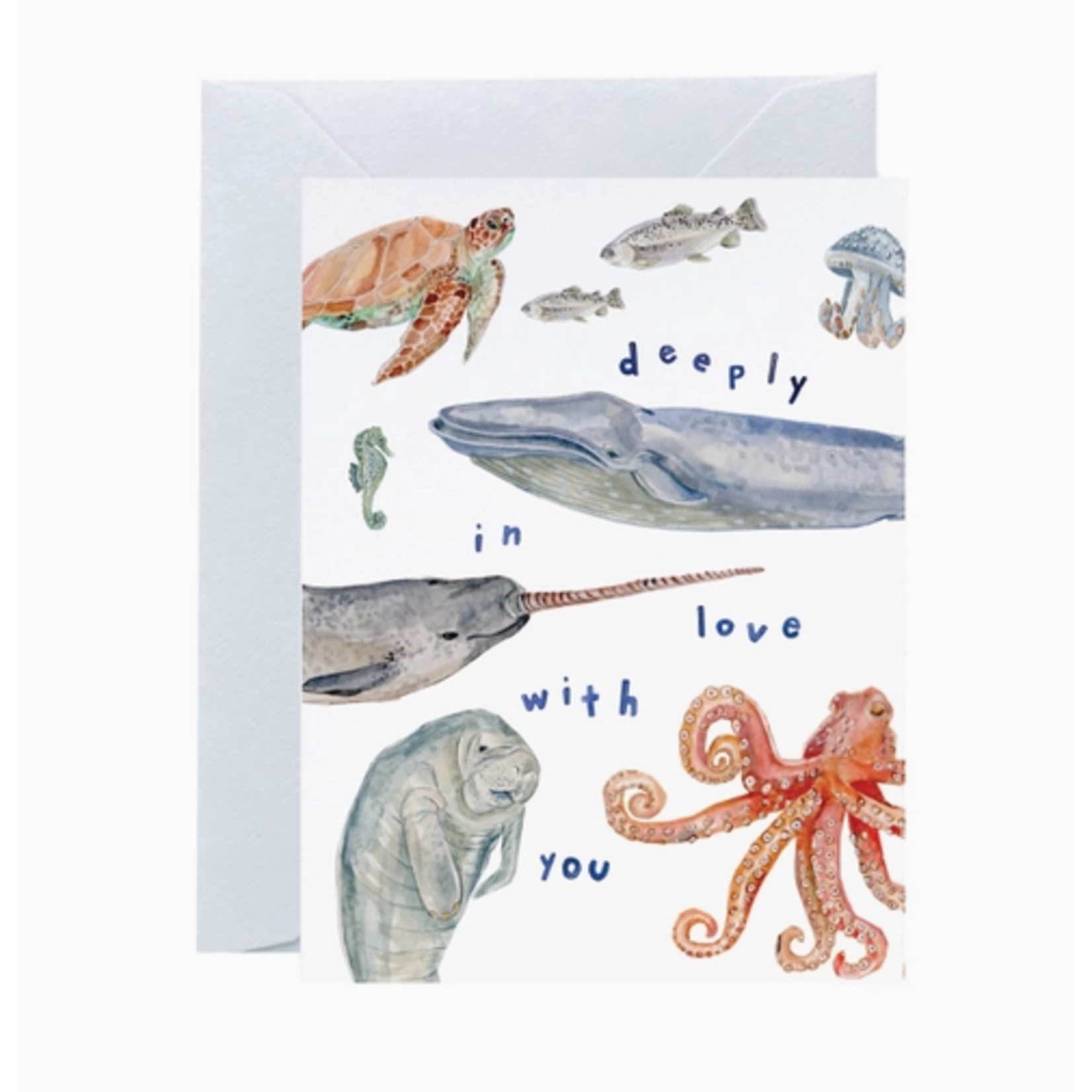 Lana’s Shop Under the Sea Love Greeting Card