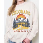 Rustee Clothing Rustee CO MNT Arch Brushed Crewneck