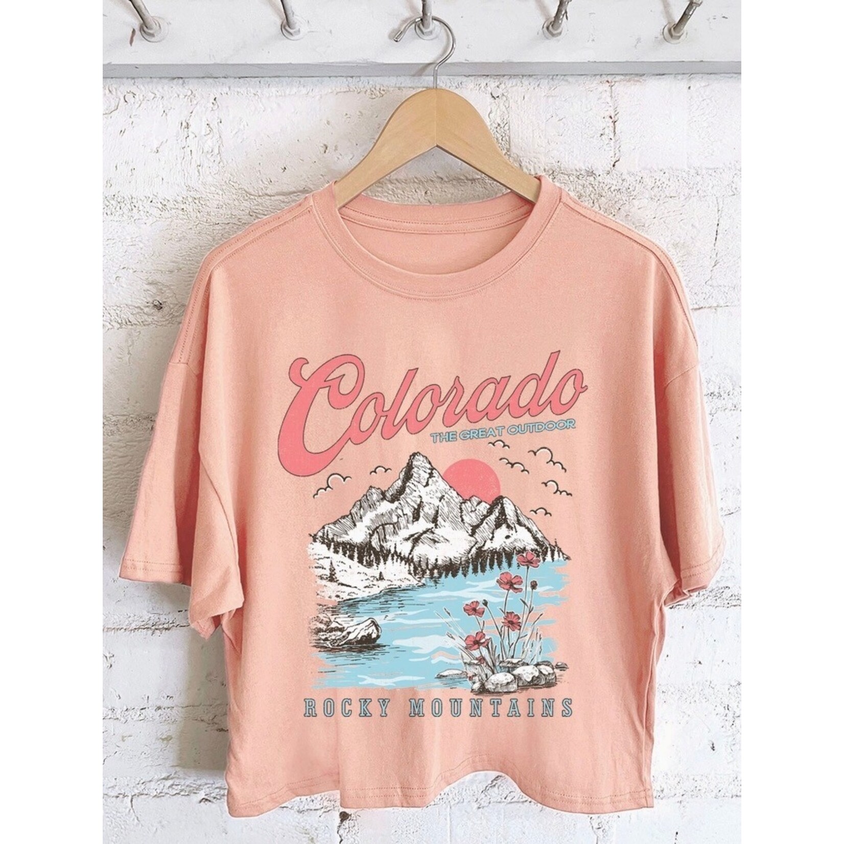 Rustee Clothing Rustee CO River Flowers Long Crop