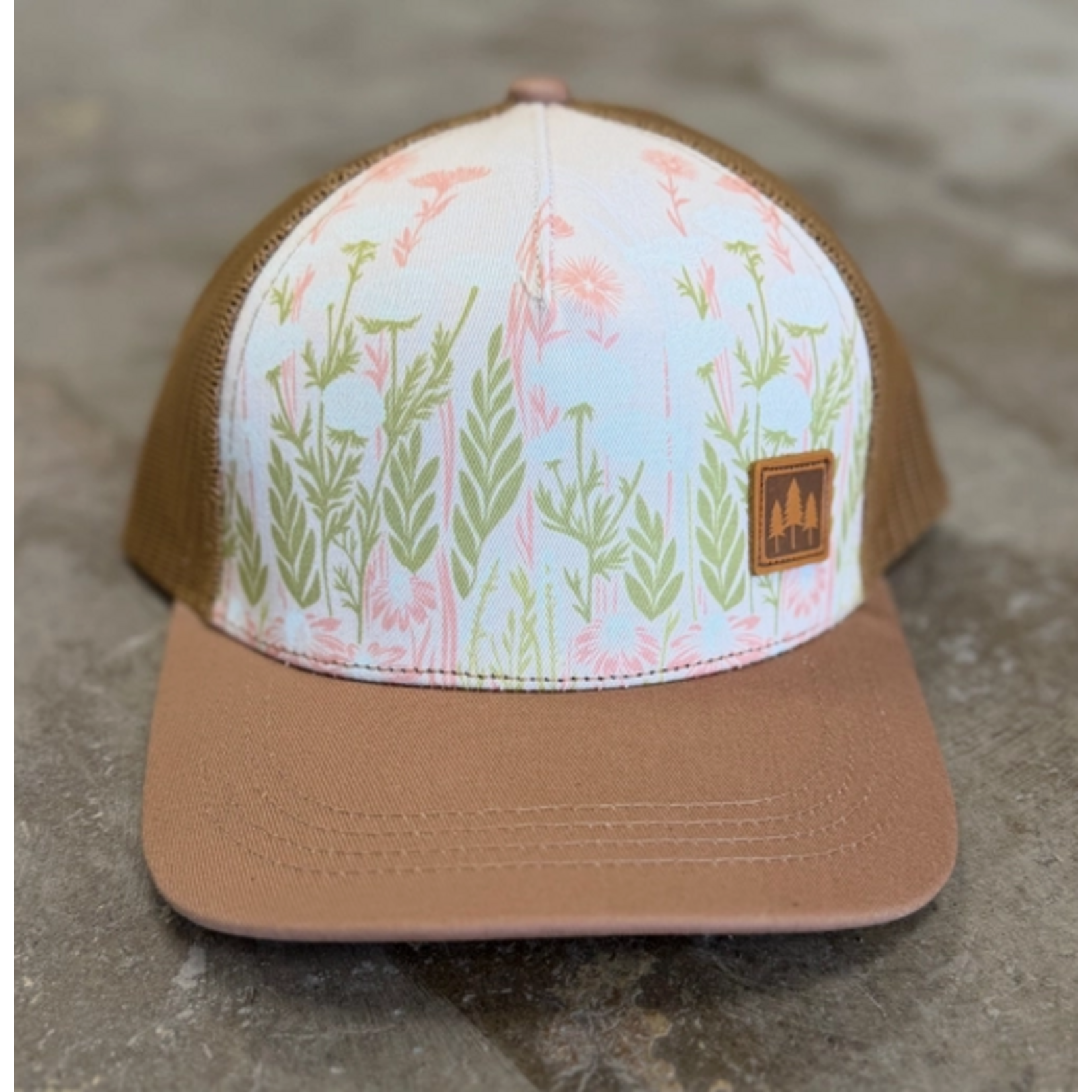 The Montana Scene TMS Wild Field Unisex Trucker - Soft Brown