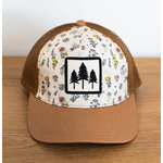 The Montana Scene TMS Three Tree Trucker- Floral