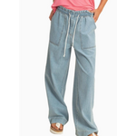 Vanilla Monkey VM Patch Pocket Wide-Leg Denim Pants