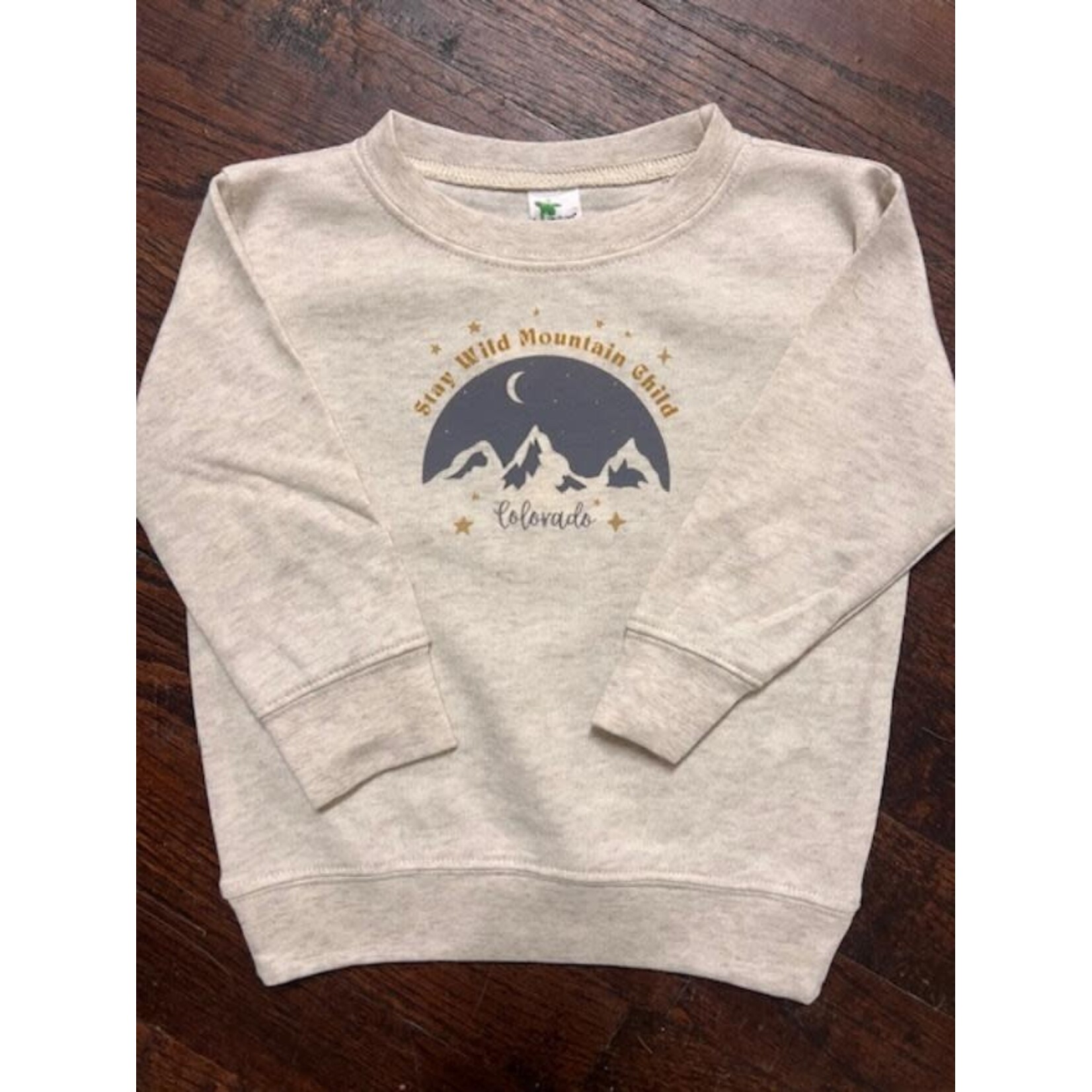 Mountain Standard Time Apparel MST Stay Wild Moon Baby LS