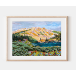 Kellie Allie Art Kaley Alie Art Lost Lake 11"X 14" Art Print