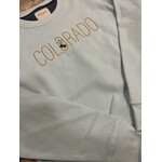 EMI EMI Colorado w/ Flower Embroider Crewneck