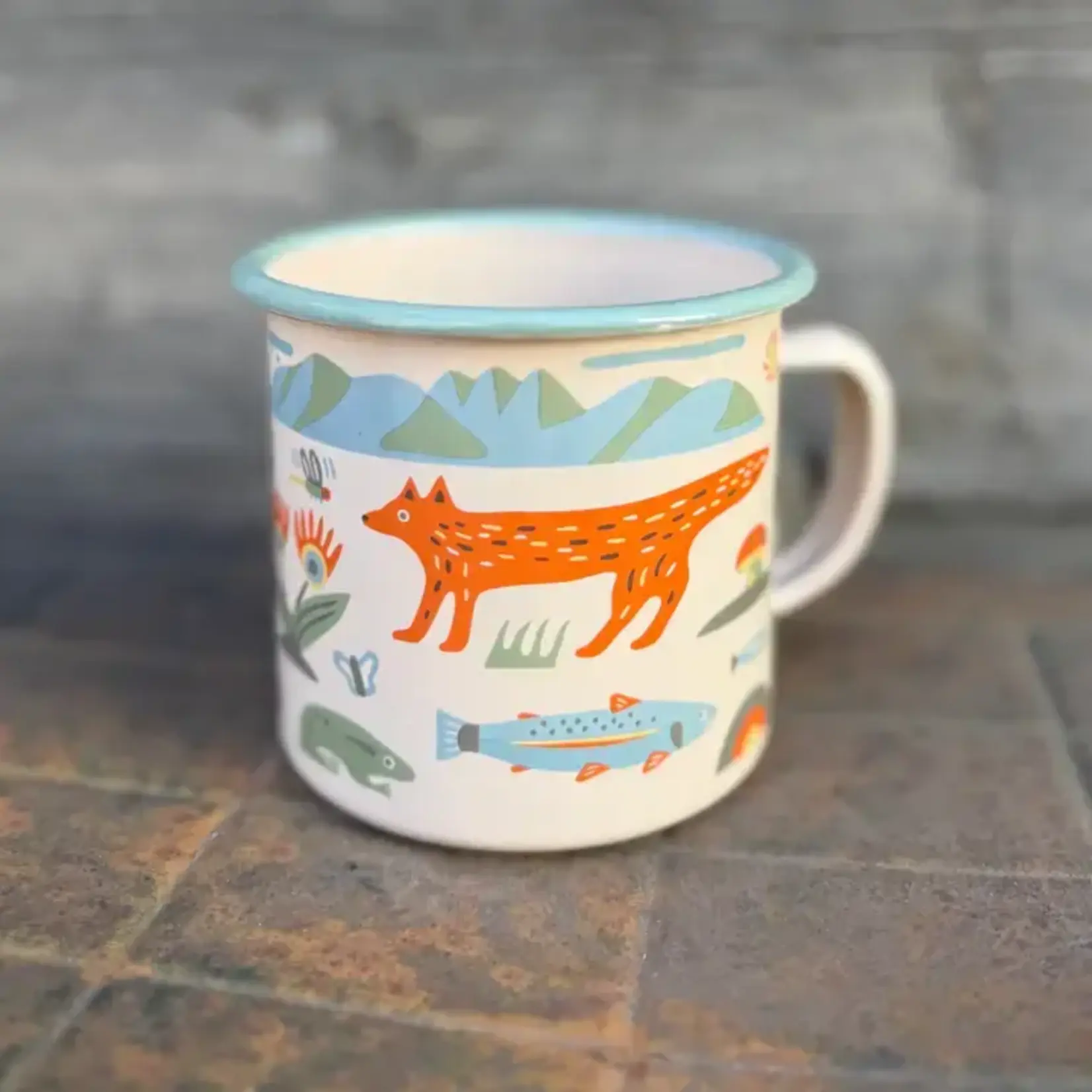 Trek Light Trek Light Enamel Coffee & Camp Mug | Mountain Stream