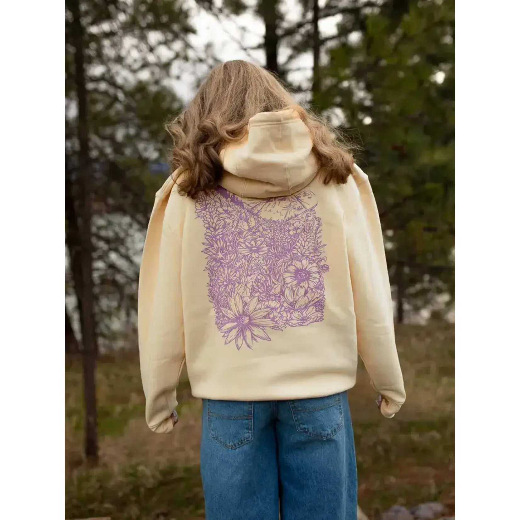 The Montana Scene TMS Flower Meadow Unisex Hoodie