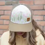 The Montana Scene TMS Wild Field Unisex Trucker - Sage Green