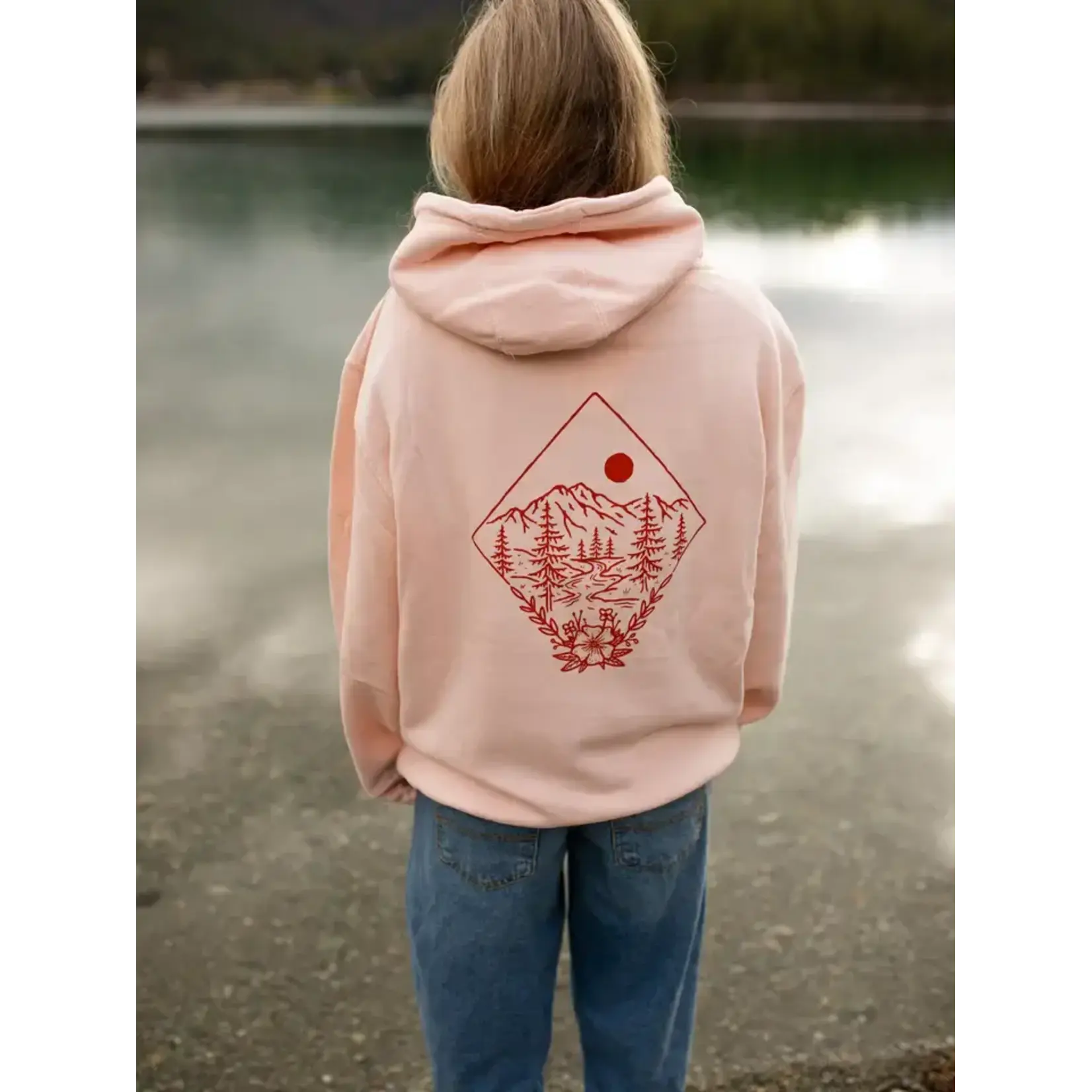 The Montana Scene TMS Take Me To the Wildflowers Unisex Hoodie