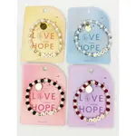 Love & Repeat L&R Love Two Tone Inspirational Bracelet