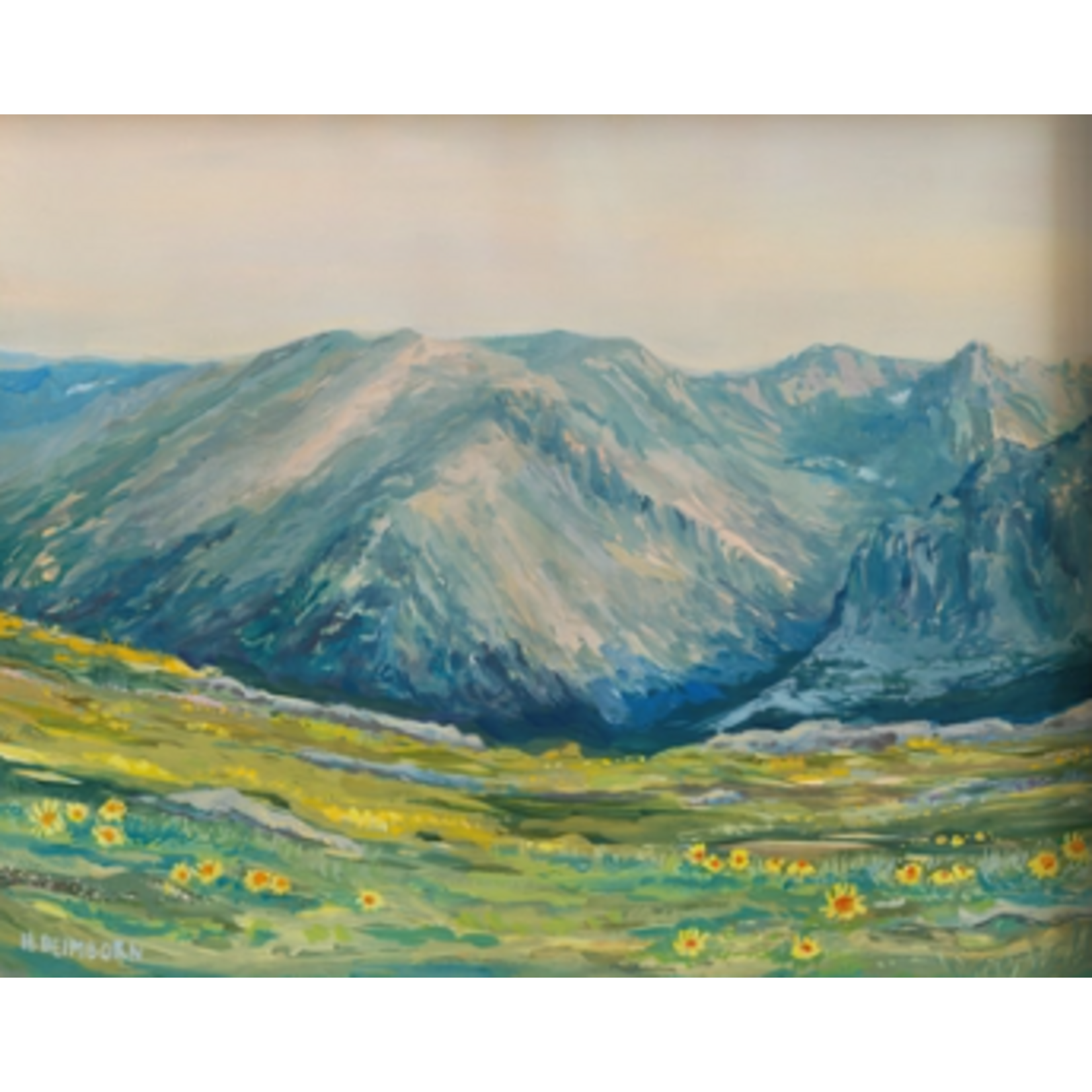 Beimborn Art Beimborn Art Spring in the Tundra 8X10