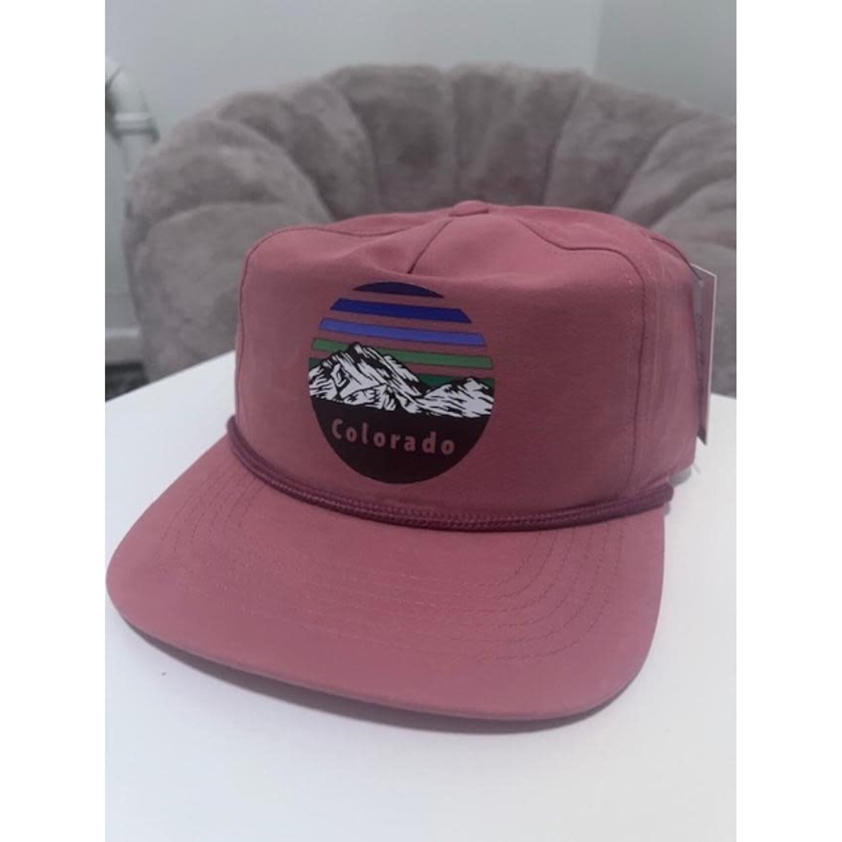 Brist MFG Brist Olympic Colorado  Rope Snapback Red