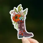 Sticker Girl Sticker Girl Colorado Cowgirl Boot Vinyl Sticker
