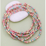 ZAD ZAD Peaches & Cream Bead Bracelet Set